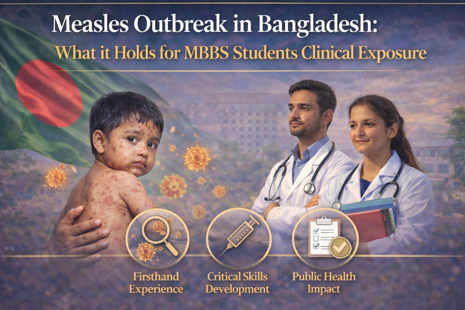 Measles Outbreak in Bangladesh: What it Holds for MBBS Students Clinical Exposure