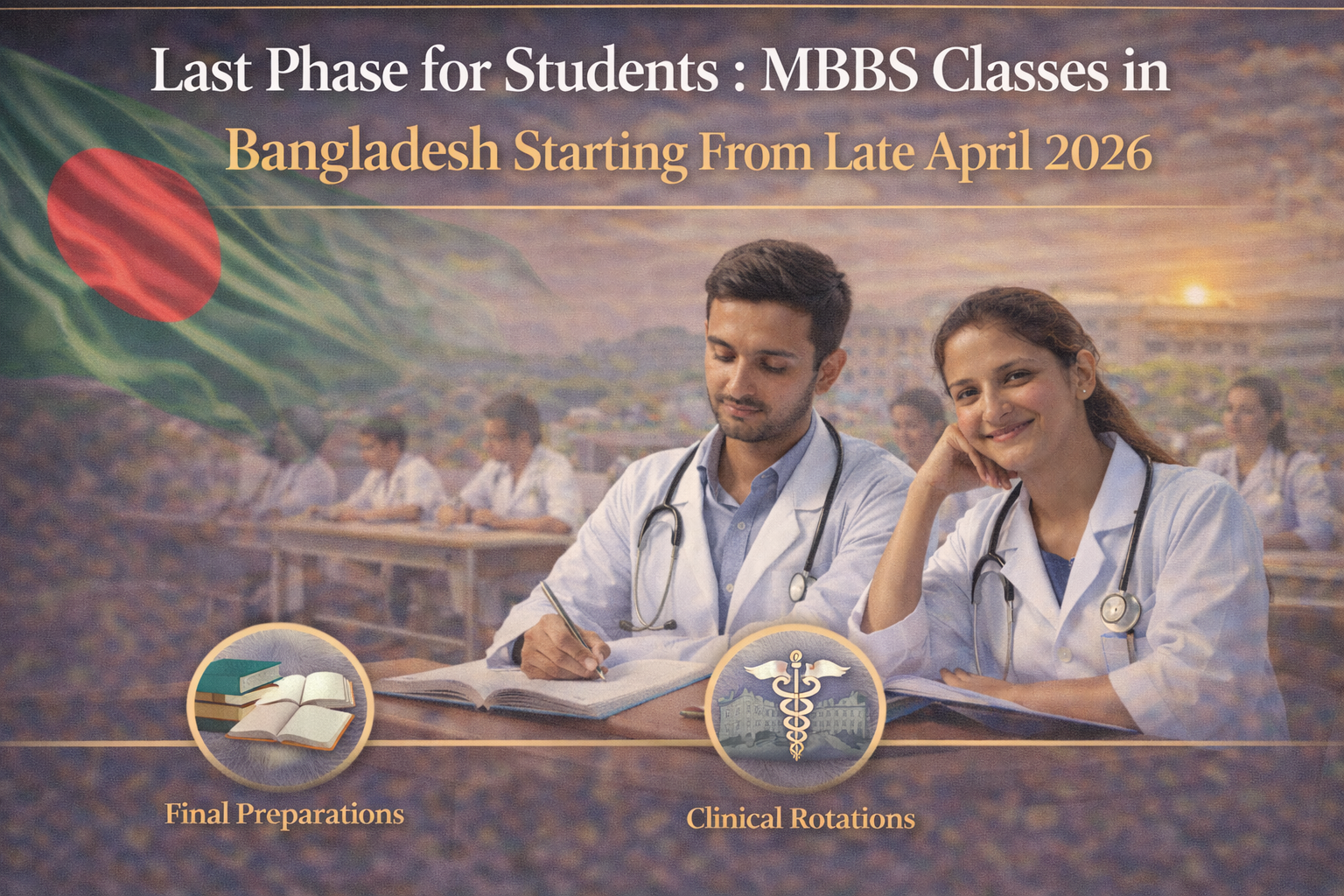 Last Phase for Students : MBBS Classes in Bangladesh Starting From Late April 2026