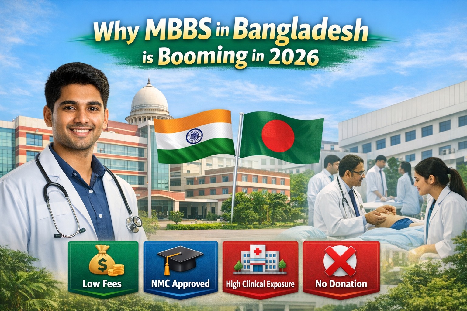 Why is there a surge in MBBS demand in Bangladesh after March 2026 admission cycle?