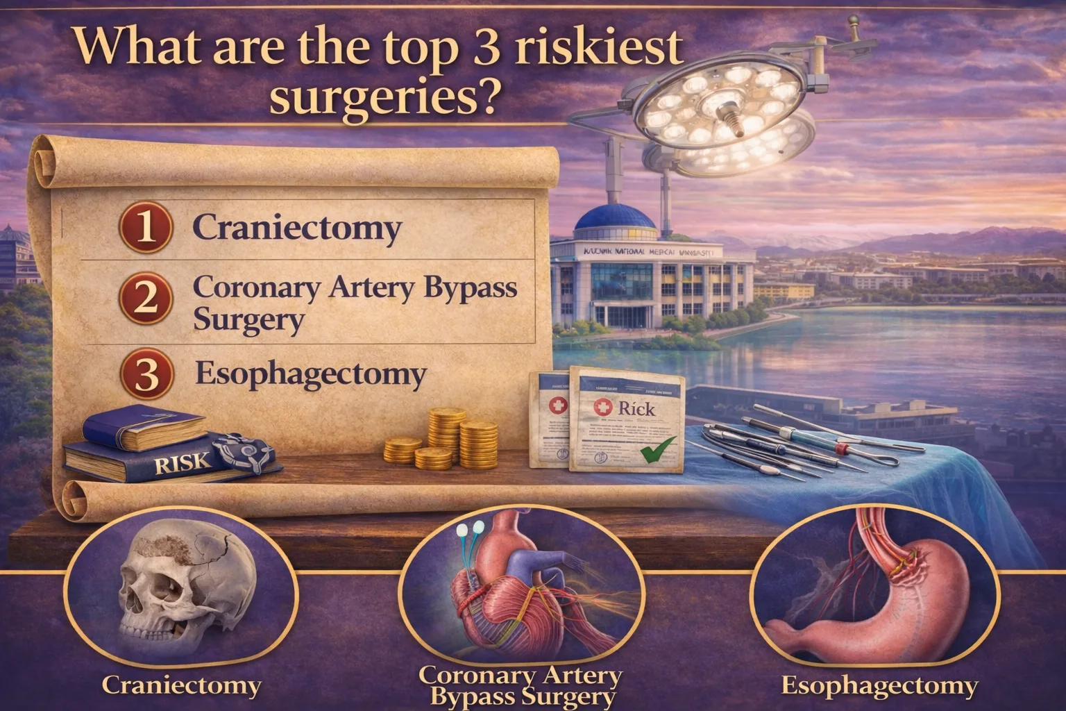 What Are the 3 Most Dangerous Surgeries? What are High-Risk Procedures | MBBS surgical training