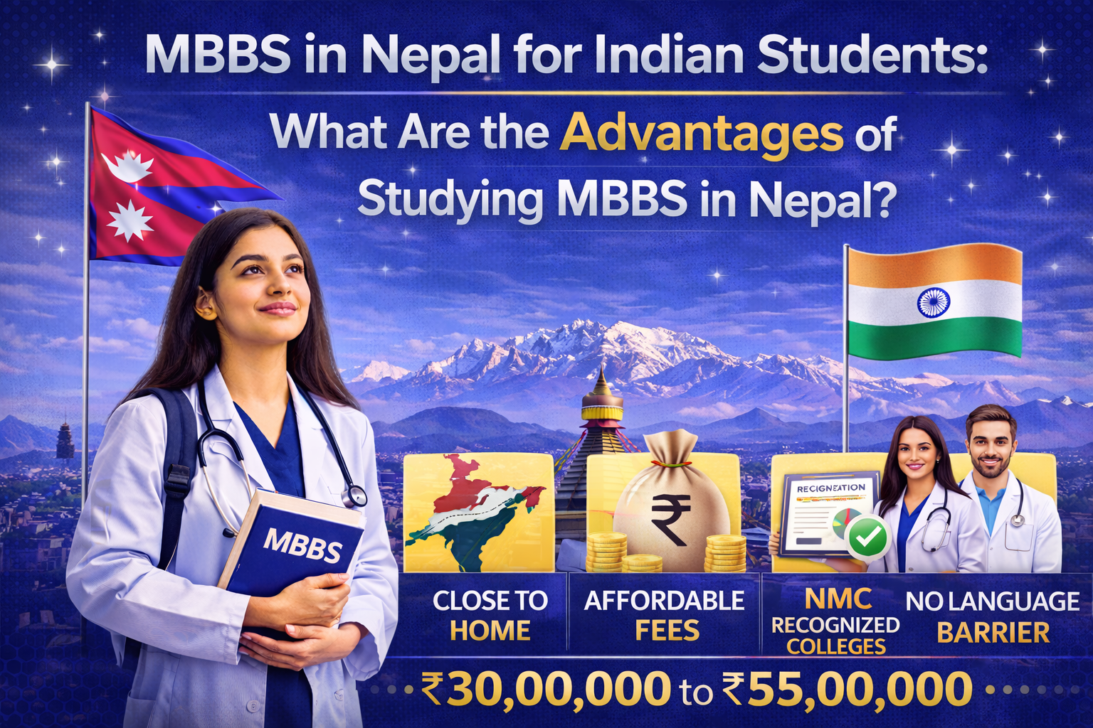 MBBS in Nepal for Indian Students: What Are the Advantages of Studying MBBS in Nepal?