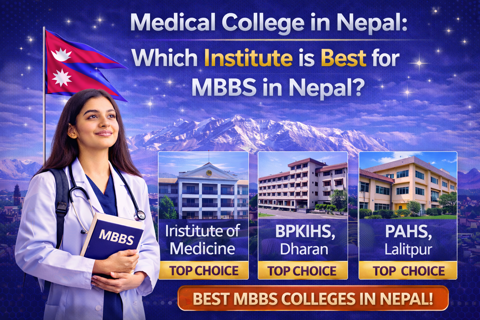 Medical College in Nepal: Which Institute is Best for MBBS in Nepal?