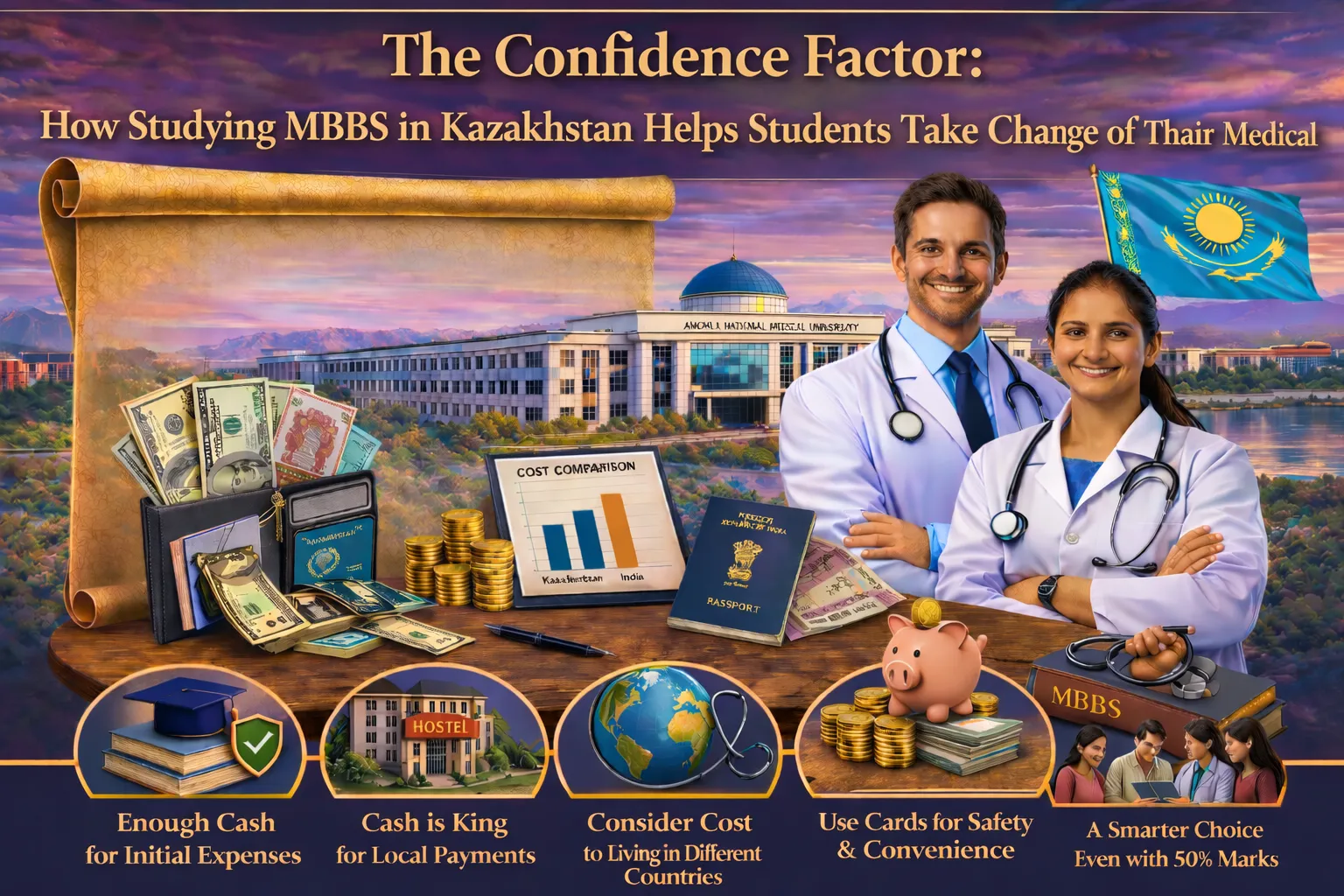Confidence Factor: How MBBS in Kazakhstan Learners Become Master of Their Medical Career