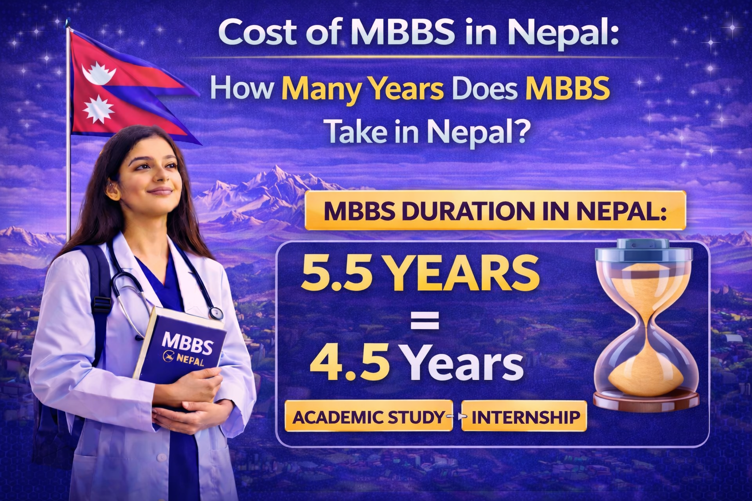 Cost of MBBS in Nepal: How Many Years Does MBBS Take in Nepal?
