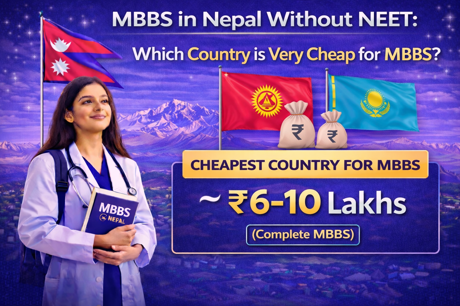 MBBS in Nepal Without NEET: Which Country is Very Cheap for MBBS?