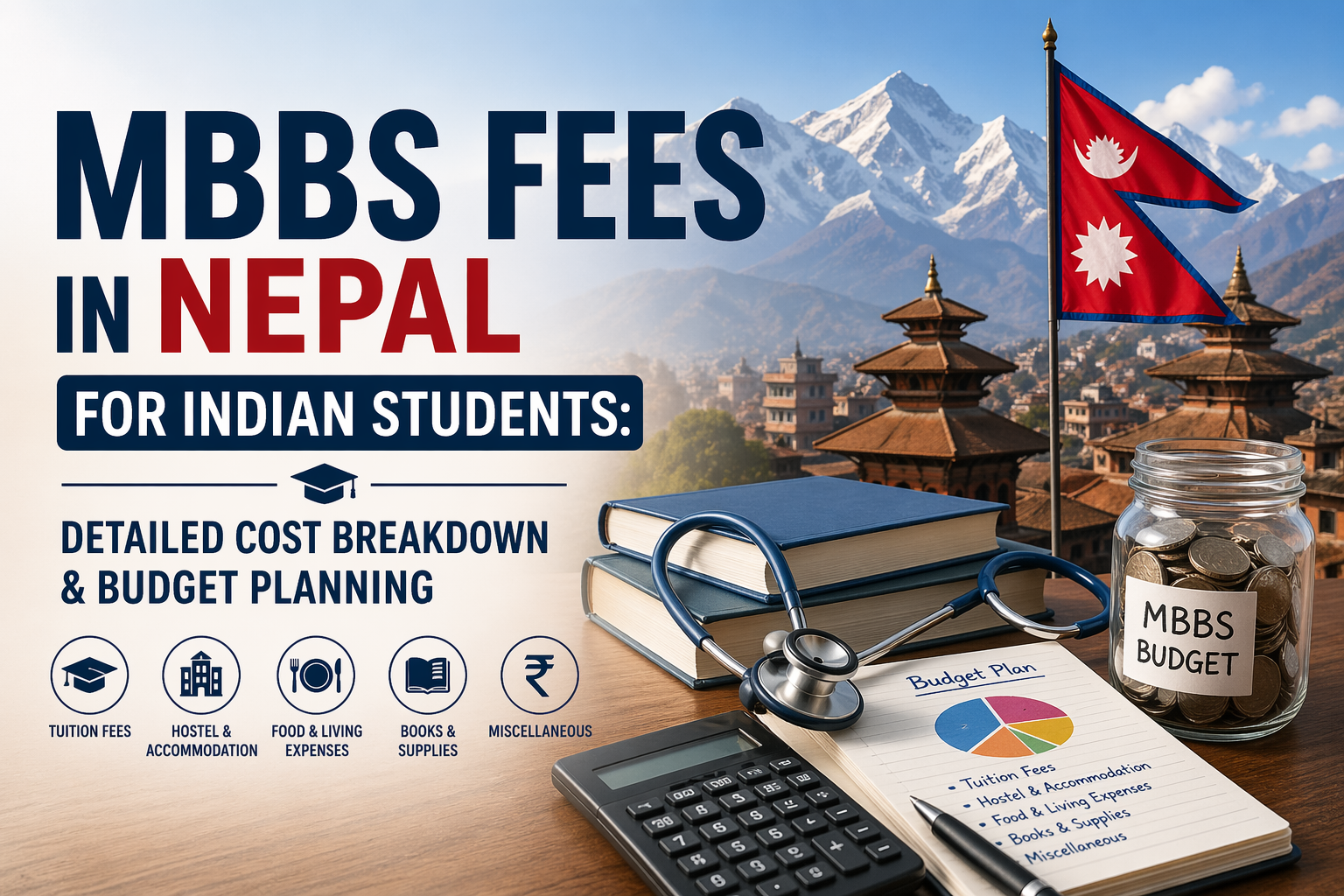MBBS Fees in Nepal for Indian Students: Detailed Cost Breakdown & Budget Planning