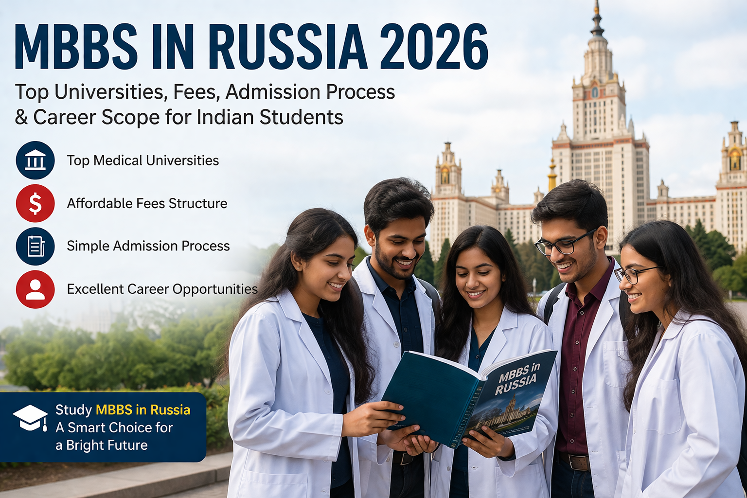 MBBS in Russia 2026 – Top Universities, Fees, Admission Process & Career Scope for Indian Students