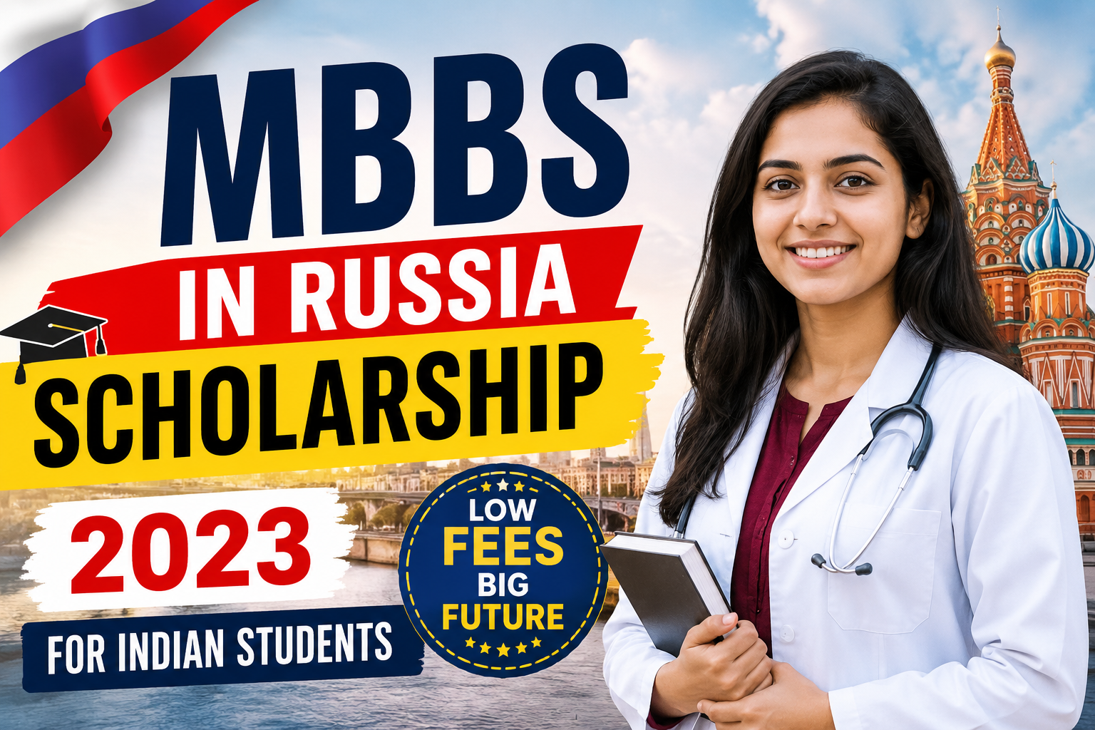 Scholarship MBBS in Russia 2023 for Indian Students