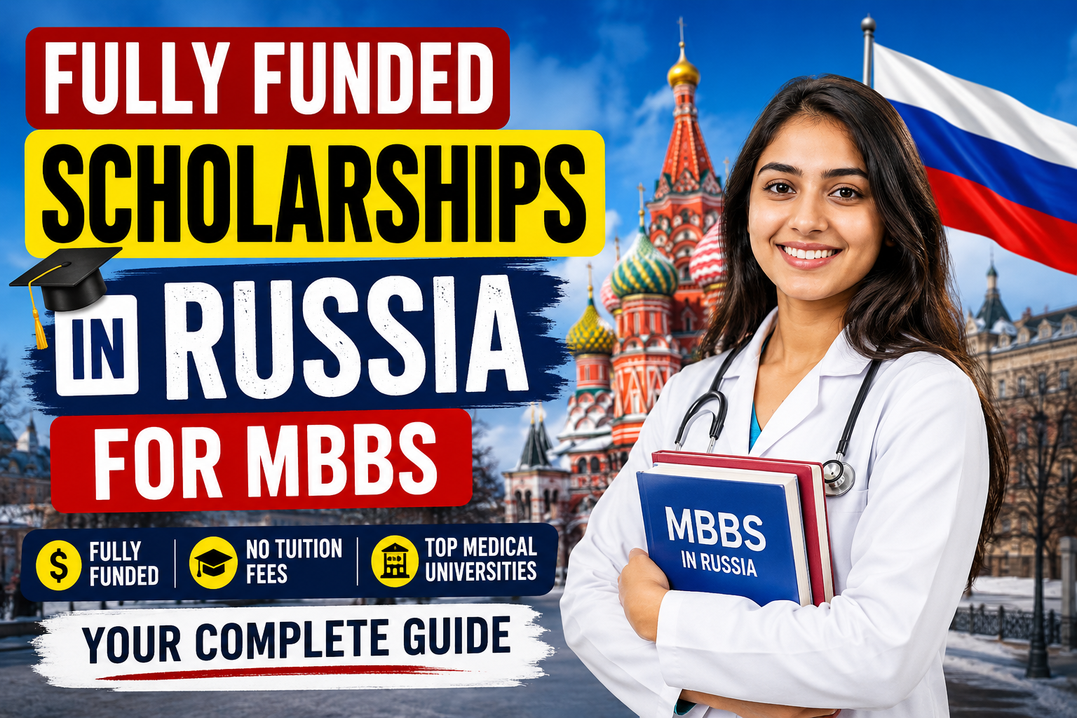 Fully Founded Scholarships in Russia for MBBS (Your Complete Guide)