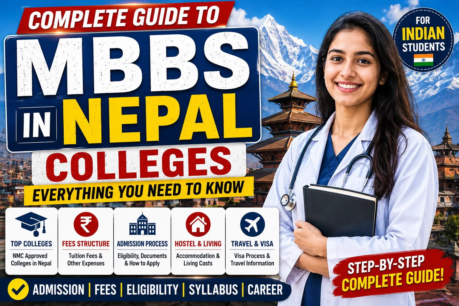 Complete Guide to MBBS in Nepal Colleges: Everything you need to Know