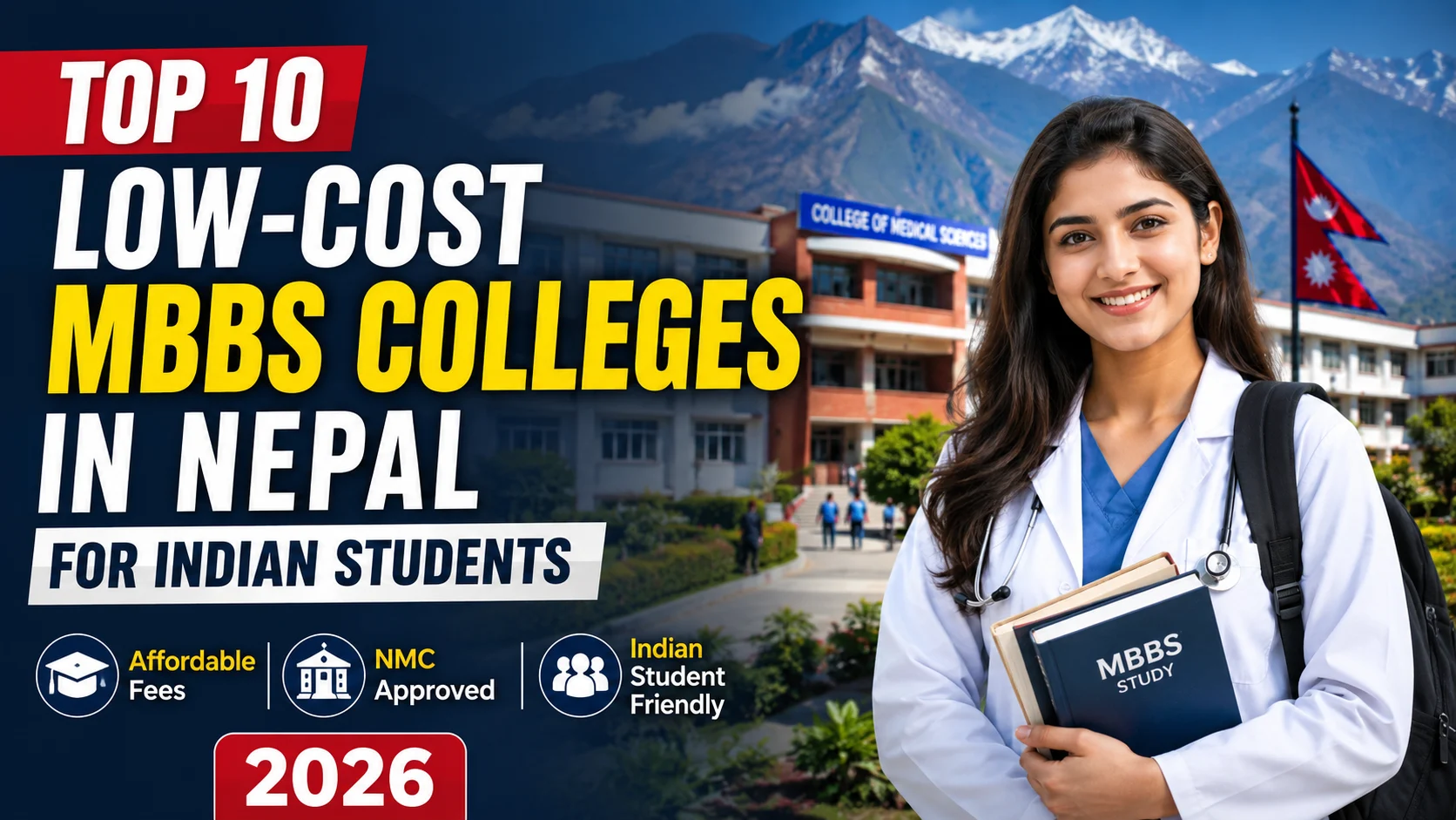 Top 10 Low-Cost MBBS Colleges in Nepal for Indian Students 2026