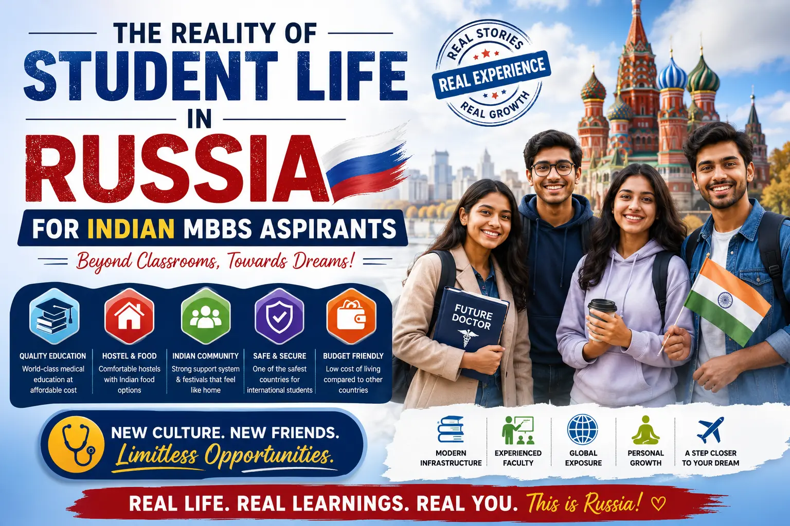 The Reality of Student Life in Russia for Indian MBBS Aspirants