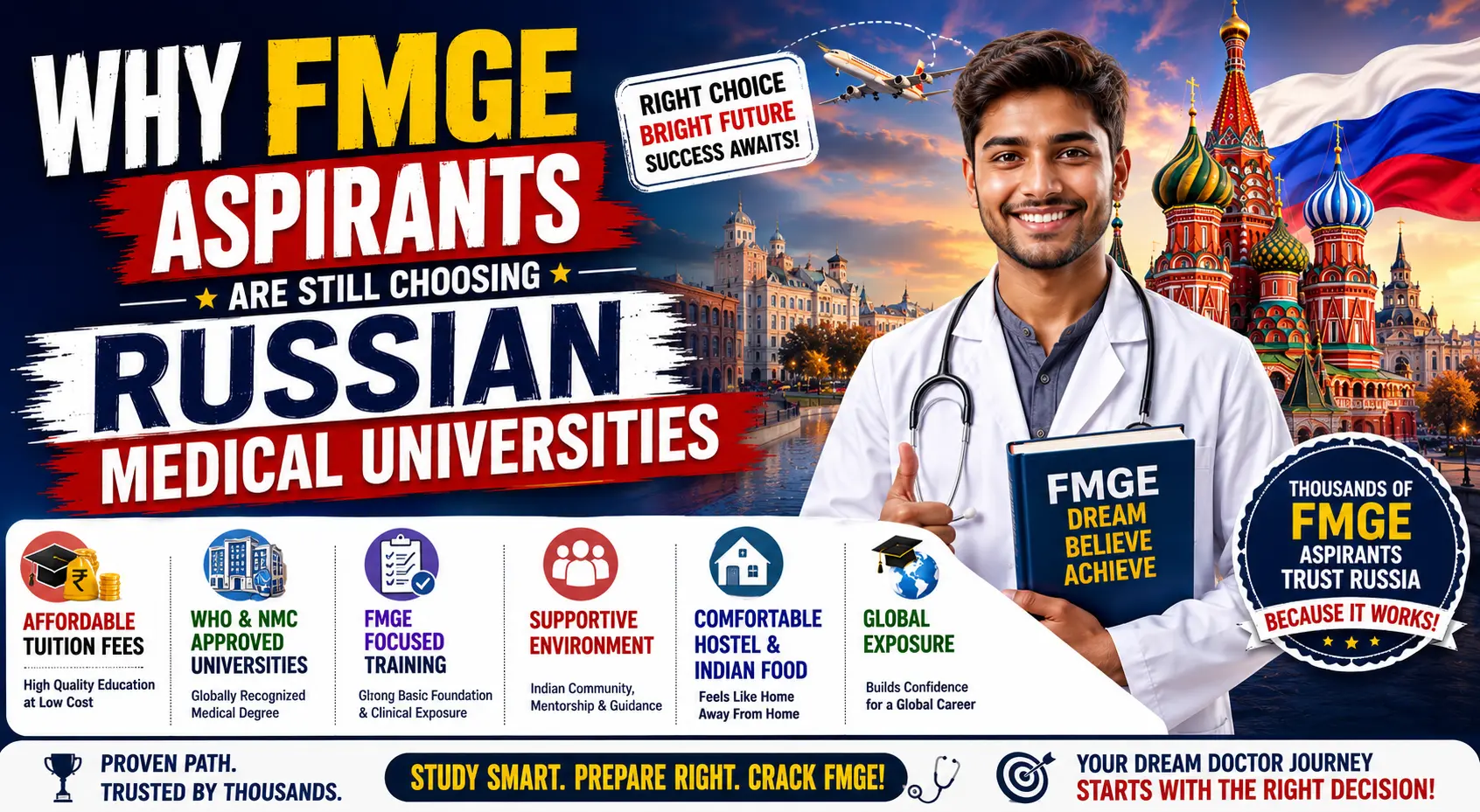 Why FMGE Aspirants Are Still Choosing Russian Medical Universities