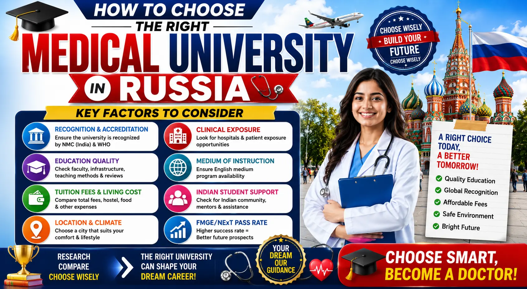 How to Choose the Right Medical University in Russia
