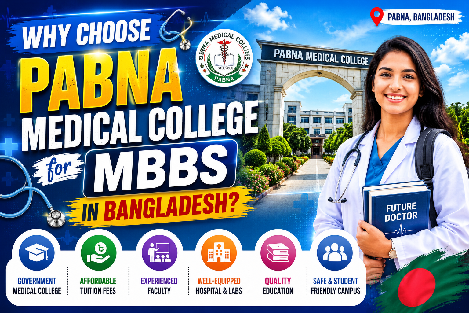 Why Choose Pabna Medical College for MBBS in Bangladesh?