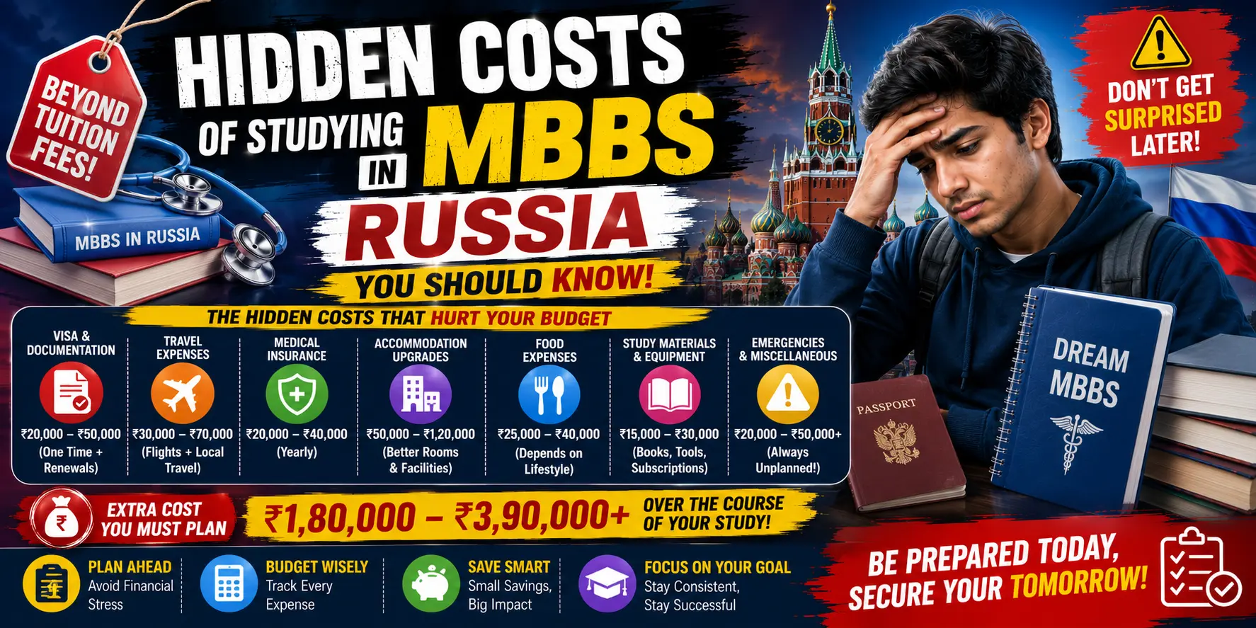 Hidden Costs of Studying MBBS in Russia You Should Know