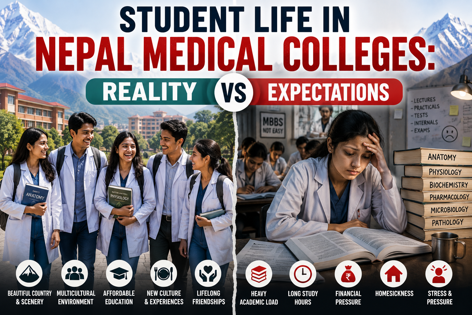 Student Life in Nepal Medical Colleges: Reality vs Expectations