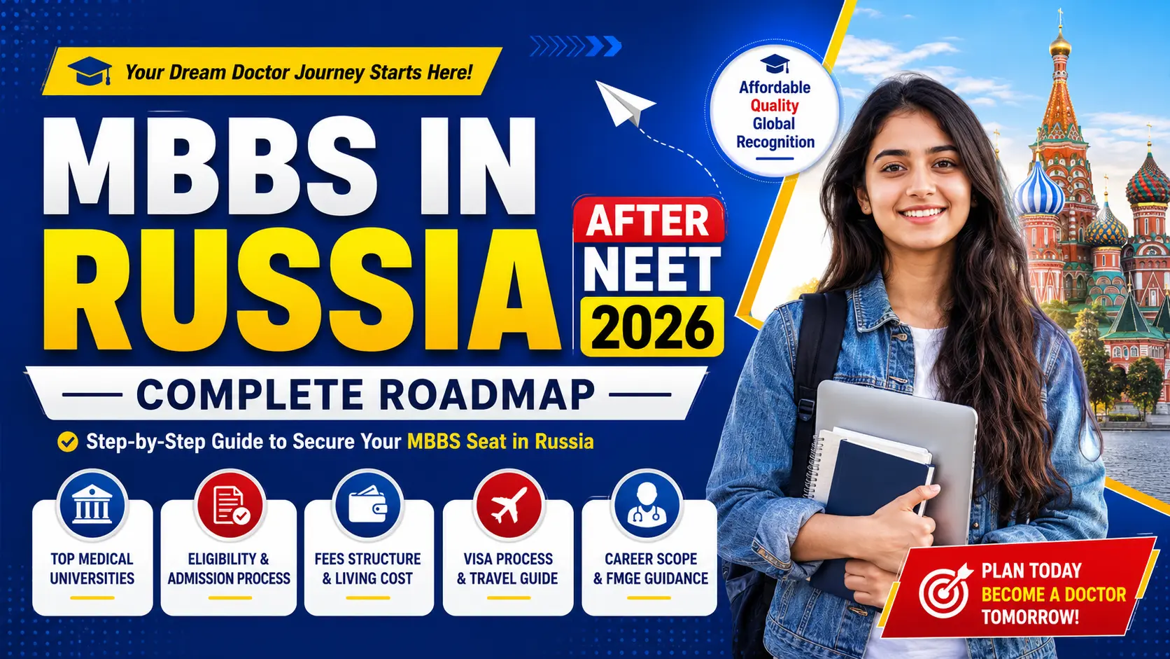 MBBS in Russia After NEET 2026: Complete Roadmap