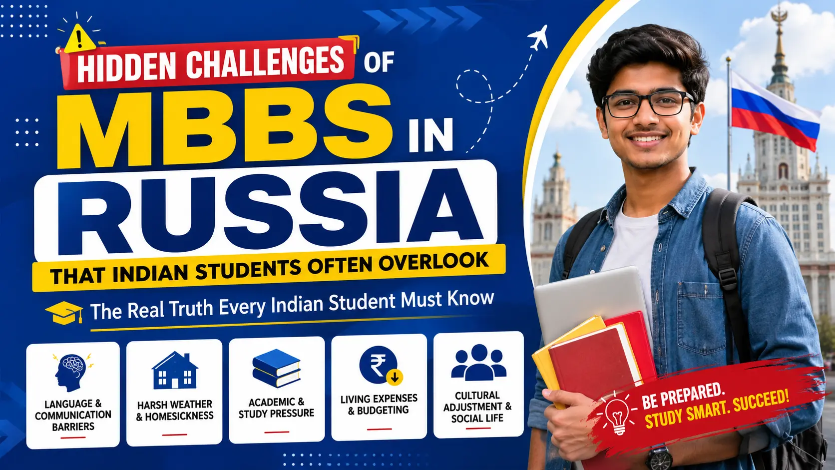 Hidden Challenges of MBBS in Russia That Indian Students Often Overlook