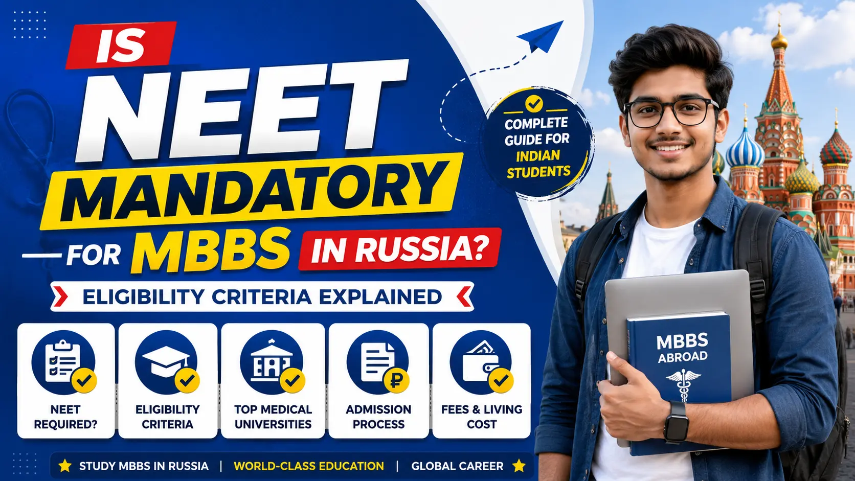 Is NEET Mandatory for MBBS in Russia? Eligibility Criteria Explained