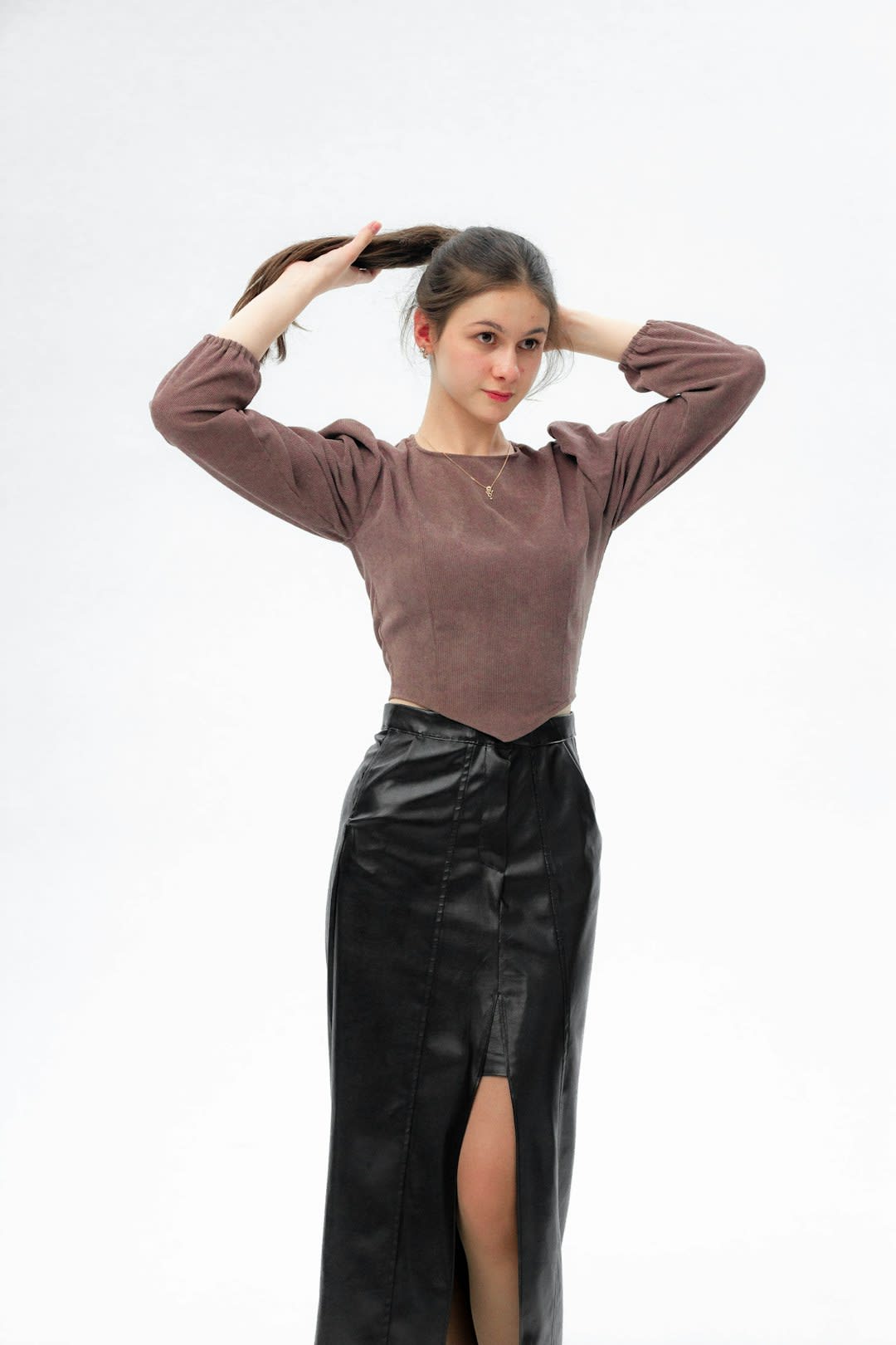 Women's Leather Skirt 14