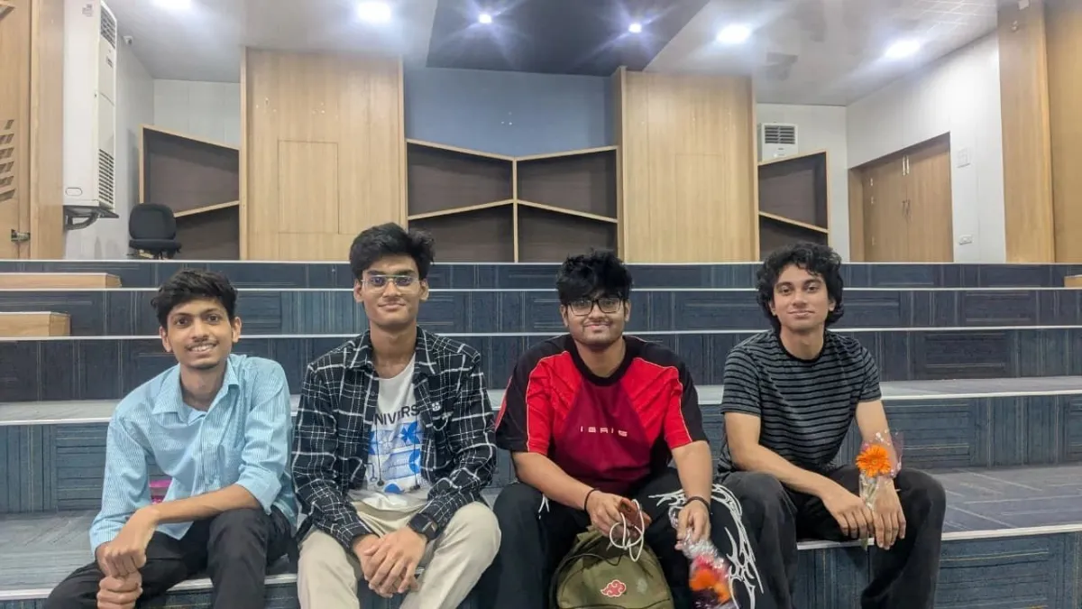ft. Vivek Yadav, Ayushman Bhattacharya, Subhro Koley, Saugata Sarkar (from left to right)