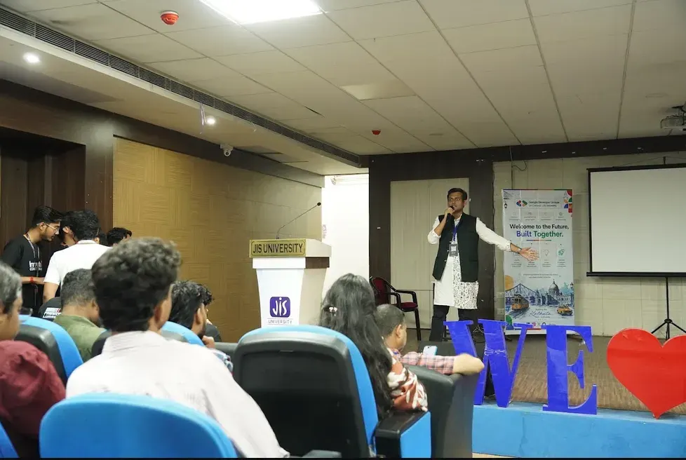 Media Partner Host Mr. Arunanshu Banerjee on the stage