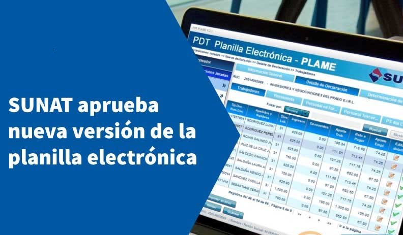 Planilla Electrónica 2026: T-Registro, PLAME y REMYPE 