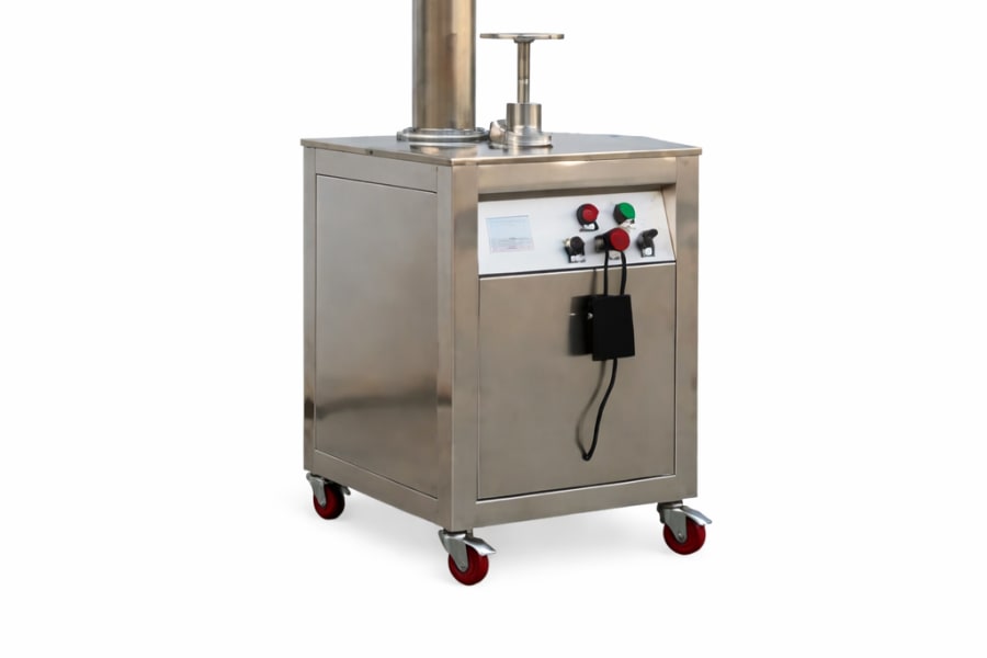 Máy ghép mí lon thiếc - Máy viền mí lon thiếc