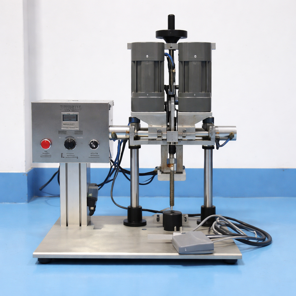 Máy siết nắp 4 con lăn – MCBROTHER