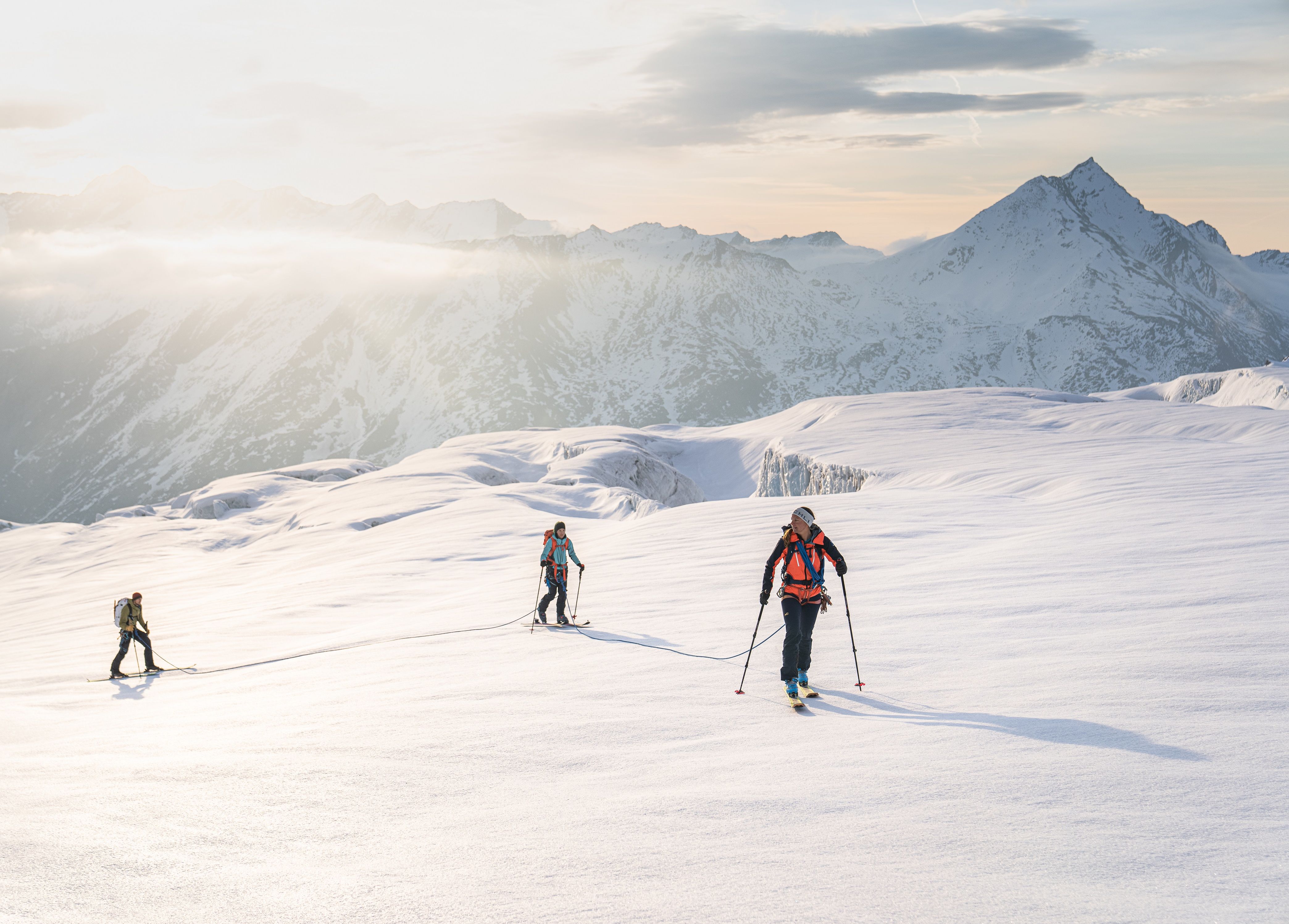 Les montagnes de la vallée de Saas