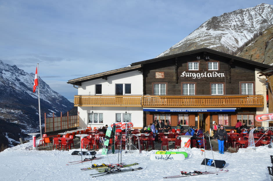Mountain restaurant Furggstalden