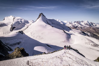 Allalin Besteigung Berge 2018