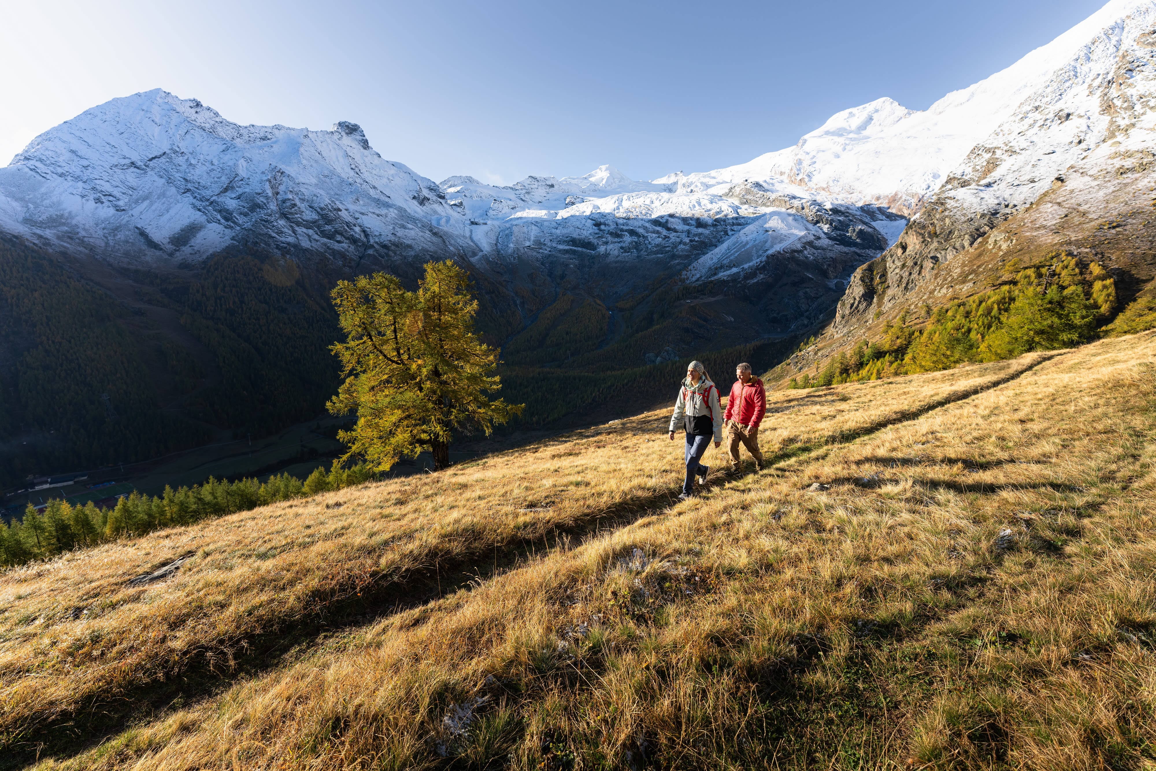 Automne dans la Vallée de Saas