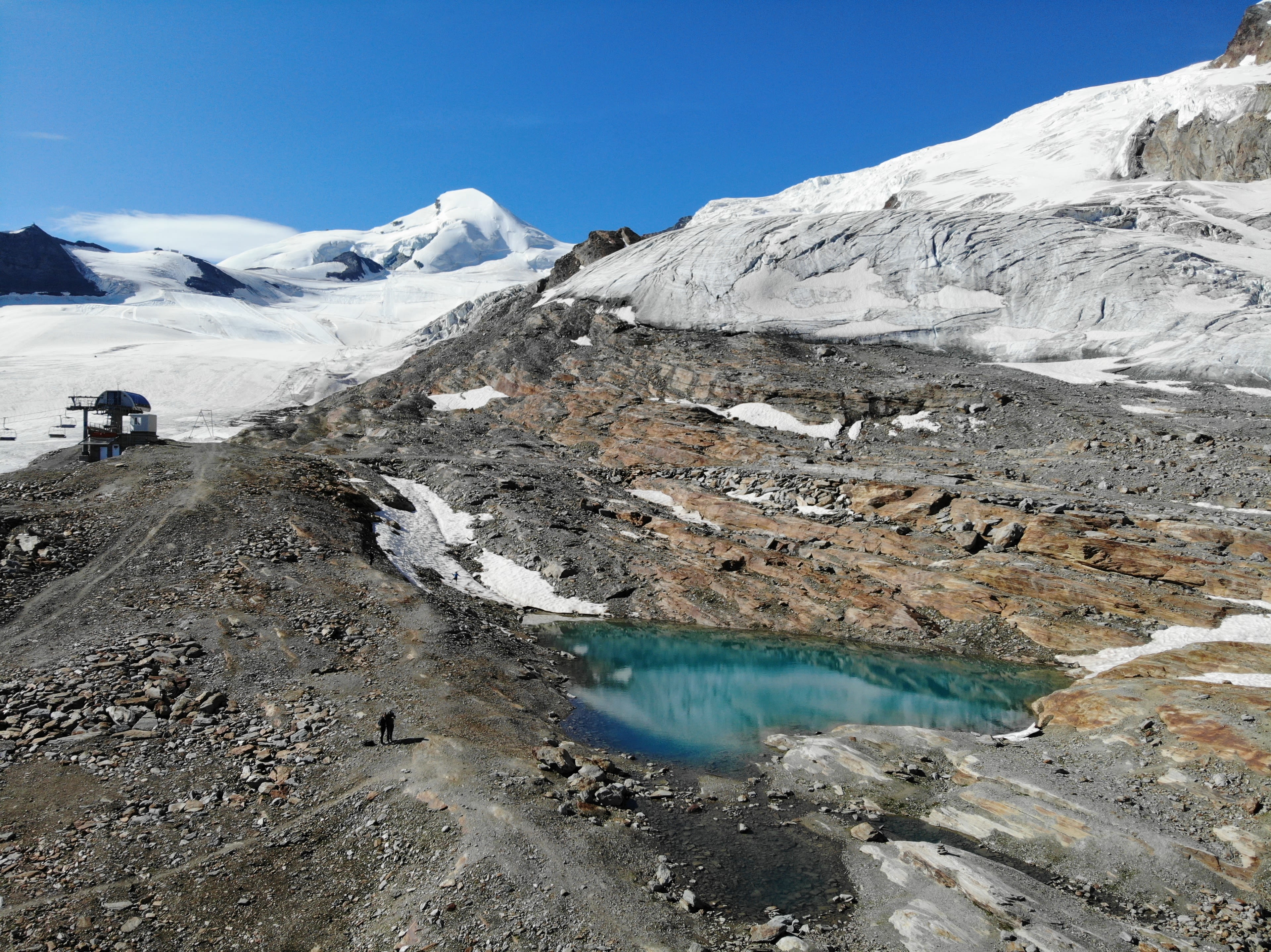 Längfluh en été