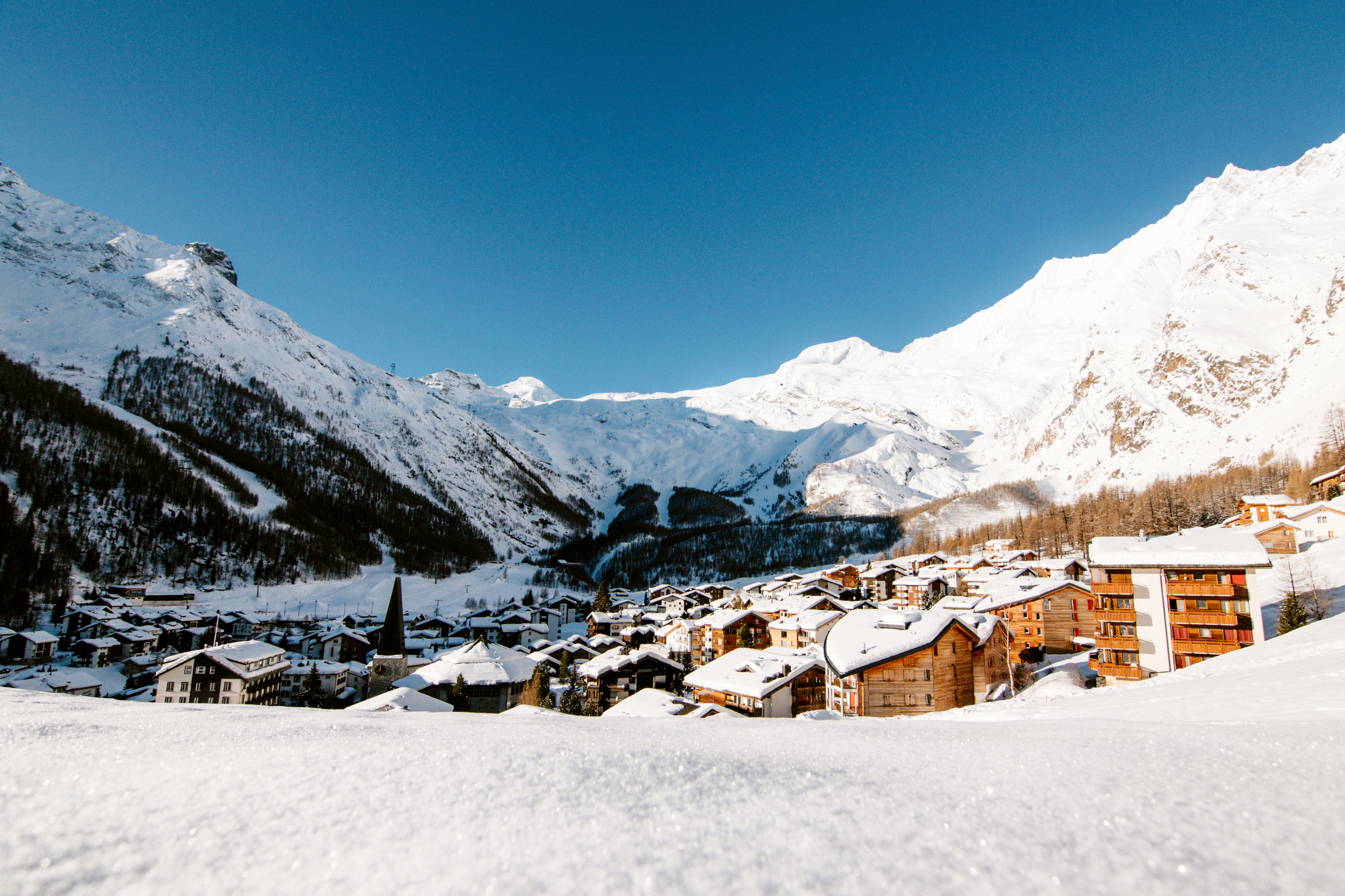 Home office in the Saas Valley