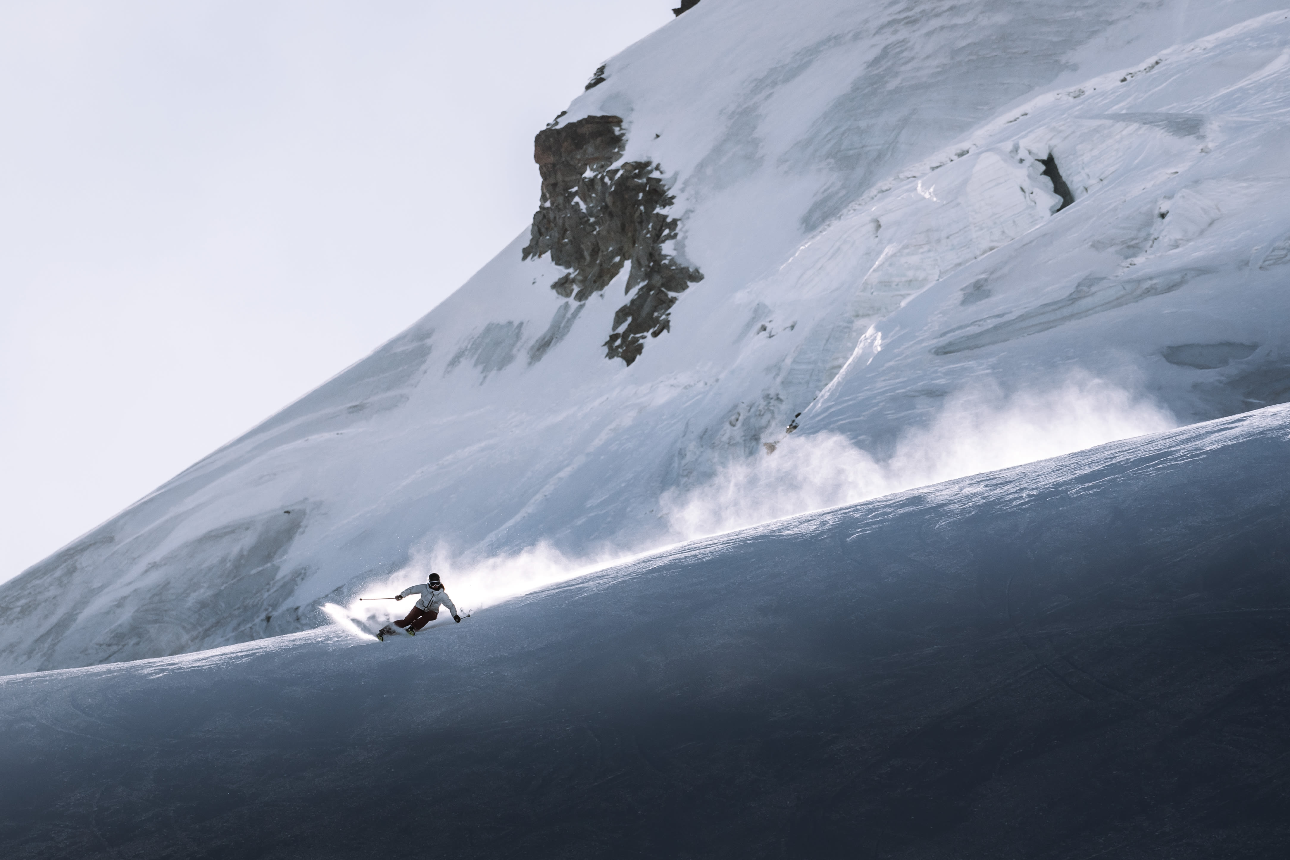 Skifahren Saas-Fee
