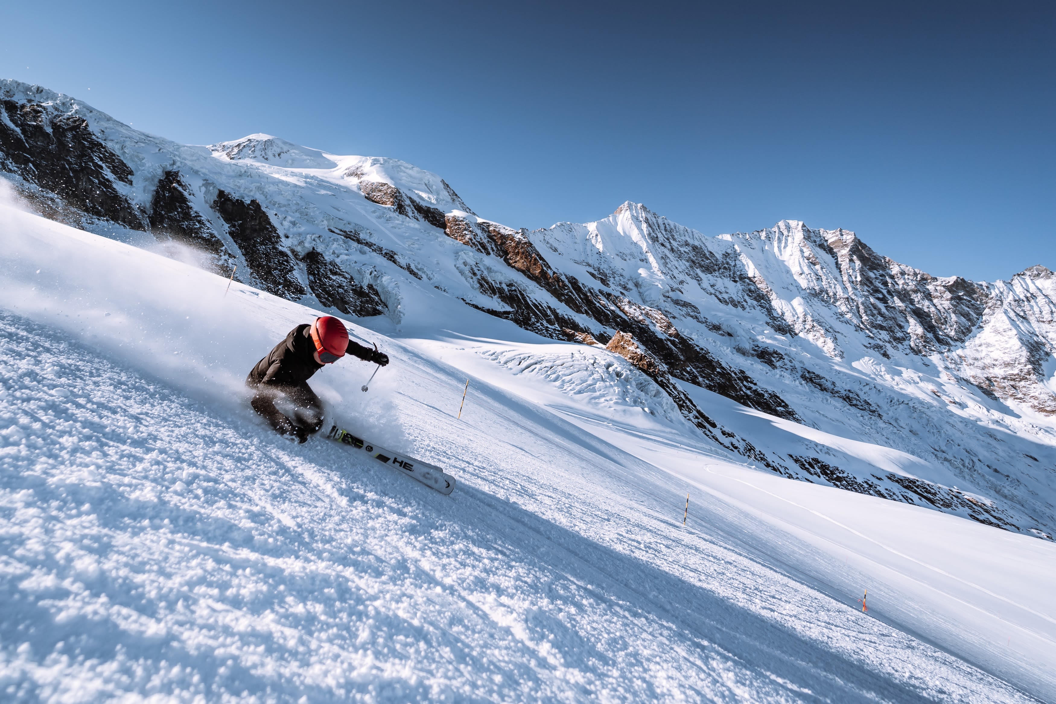 Skifahren im Dezember
