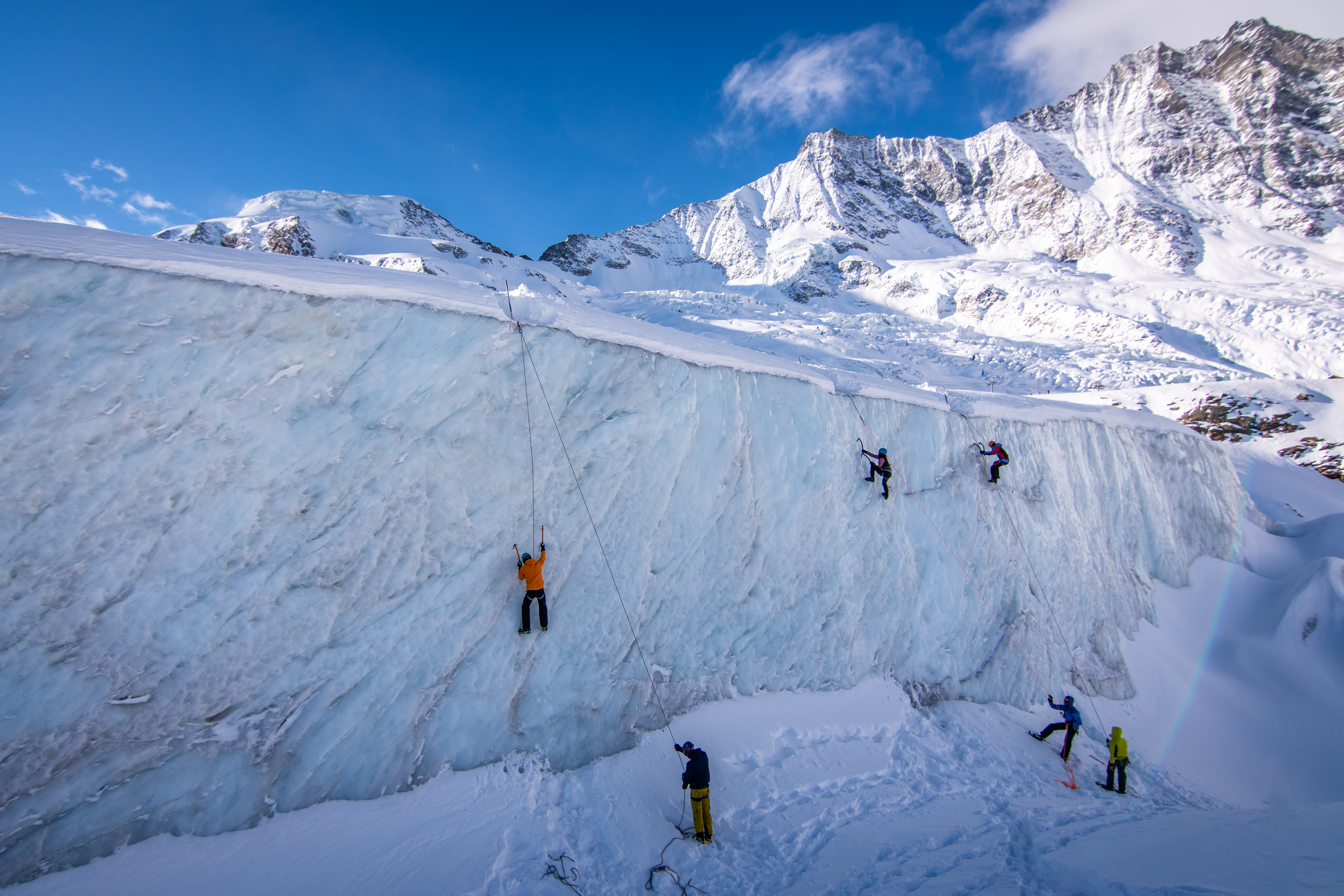 Ice climbing