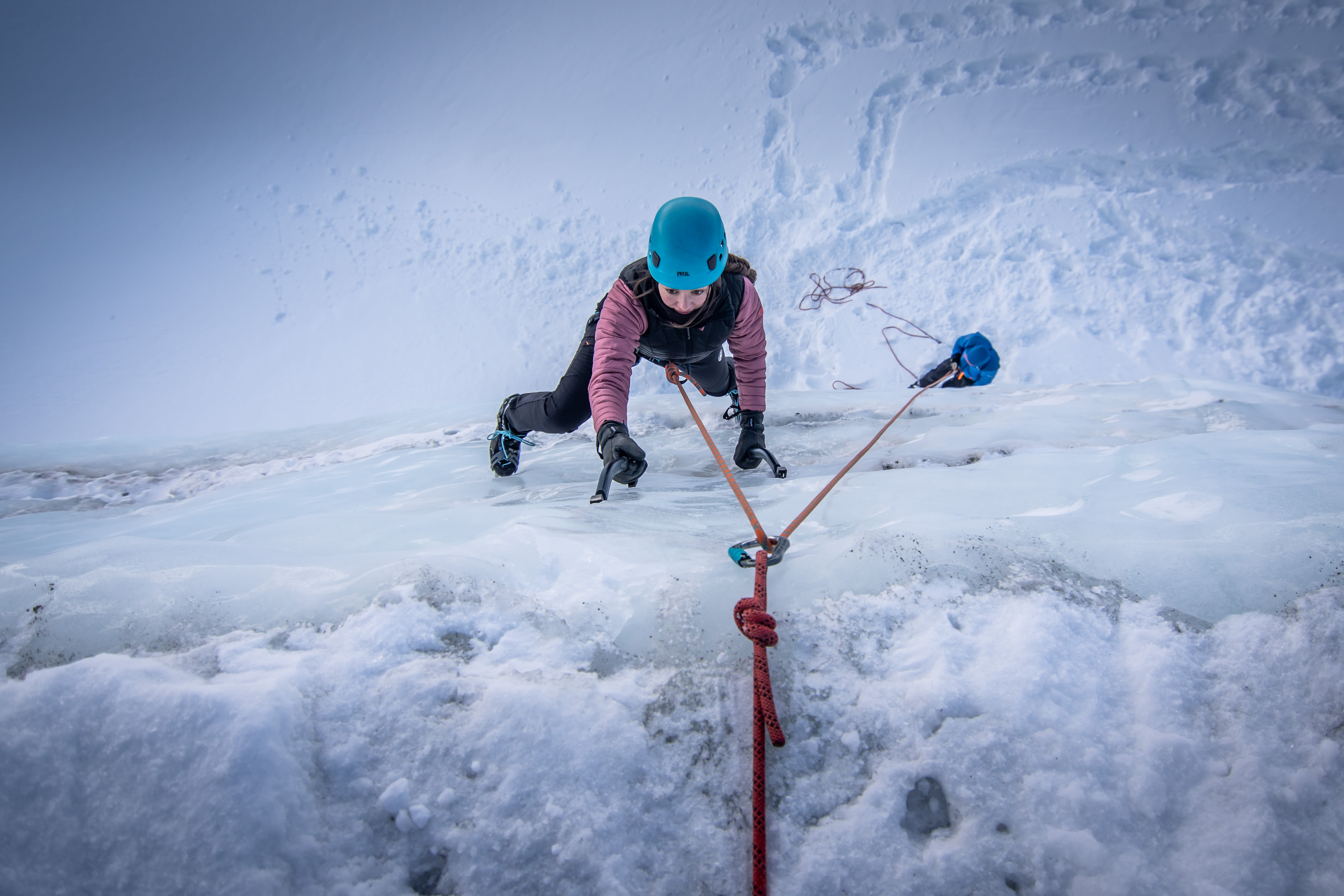 Ice climbing