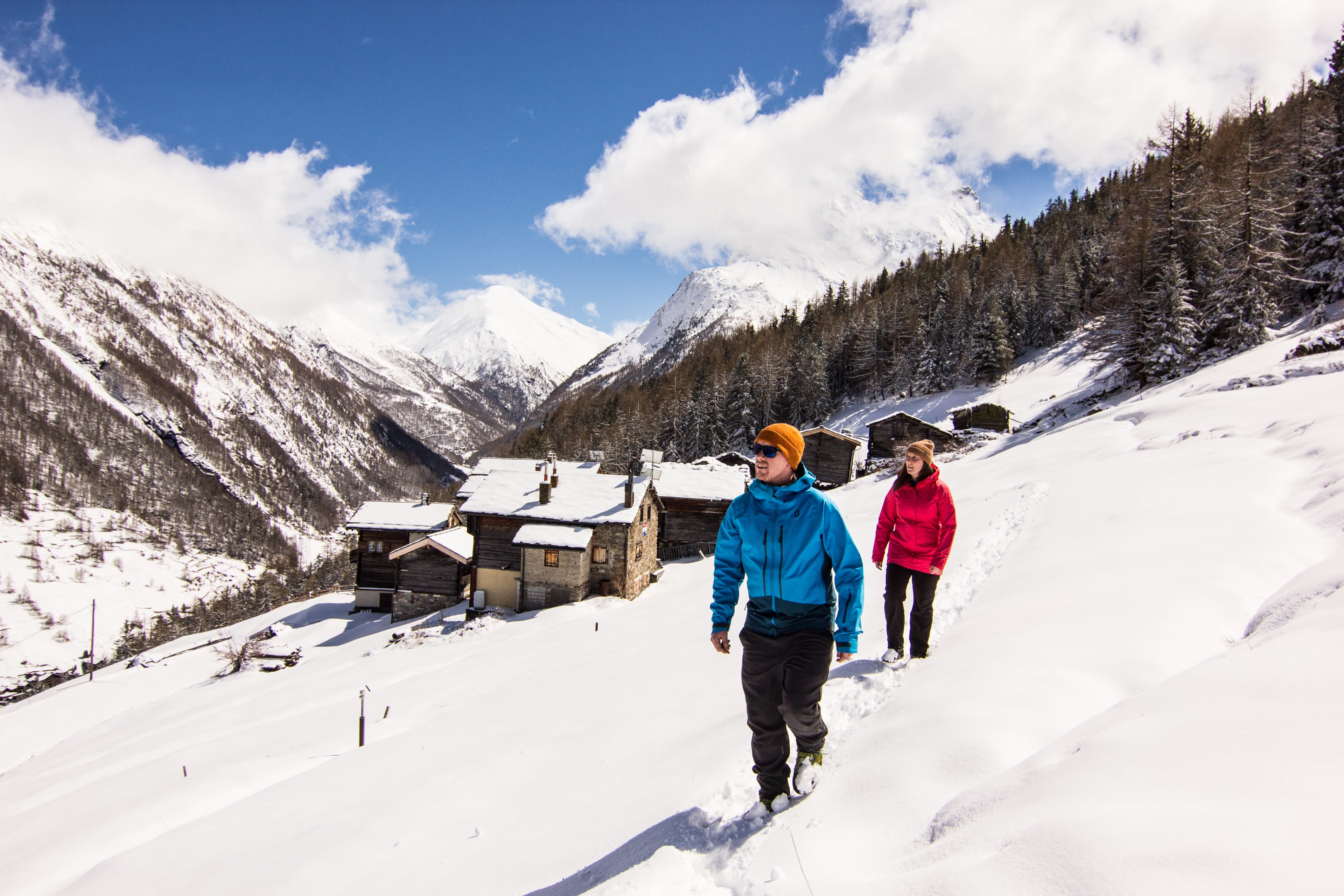 Winter hiking