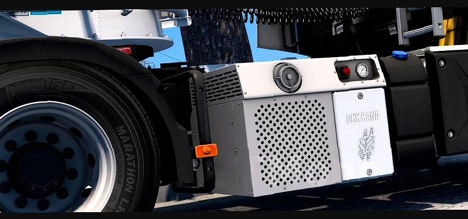 МОД Компрессоры by Gloover v1.2 ДЛЯ EURO TRUCK SIMULATOR 2
