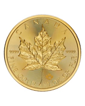 2025 1 oz Canada Maple Leaf .9999 Gold BU Coin