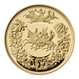 旧日本軍　銅鍍金　満蒙　皇軍兜盃　軍盃　記念盃　一對　箱付　N　6122 The_Waterloo_Medal_-