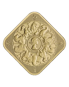 5 gram Great Britain Queen's Beasts Completer .9999 Gold BU Bar
