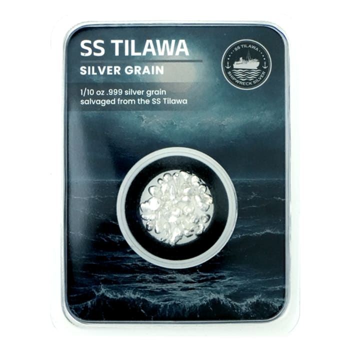 2024 1/10oz SS Tilawa Shipwreck .999 Silver Grain (Sealed)