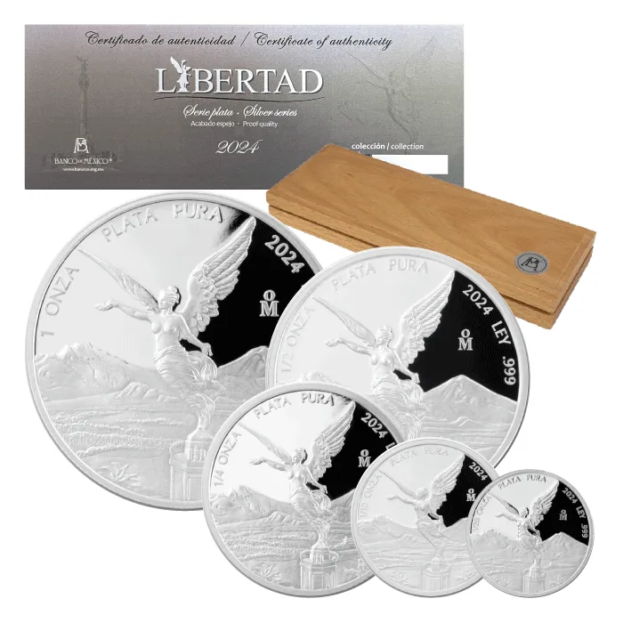 コレクション 2024 Mexico Libertad Silver Coin - PF70 Libertad Mexico 2024 1oz Silver Proof Coin in Capsule - Mexico