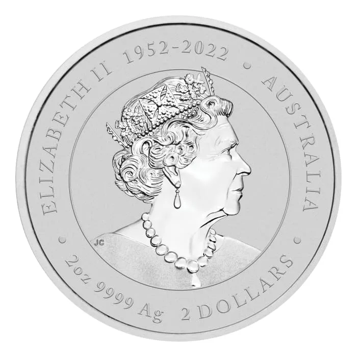 【新品未開封】2041 by Lewis Chaplin 2024 2 oz Australia Lunar Series III - Year of the Dragon