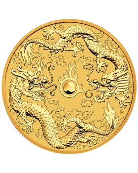 2020年 オーストラリア 「ダブル 貔貅 」１オンス銀貨 保証書・カプセル付き] 2020年 (新品) オーストラリア「ダブル