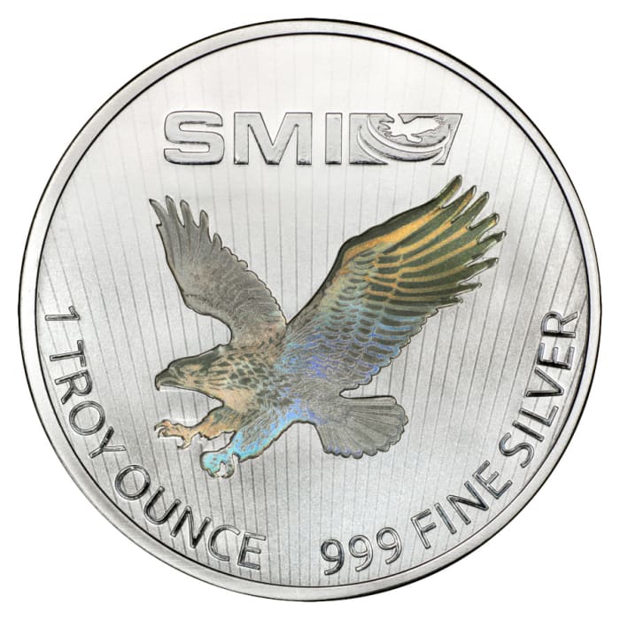 陽光造幣廠墨丘利.999銀章1盎司